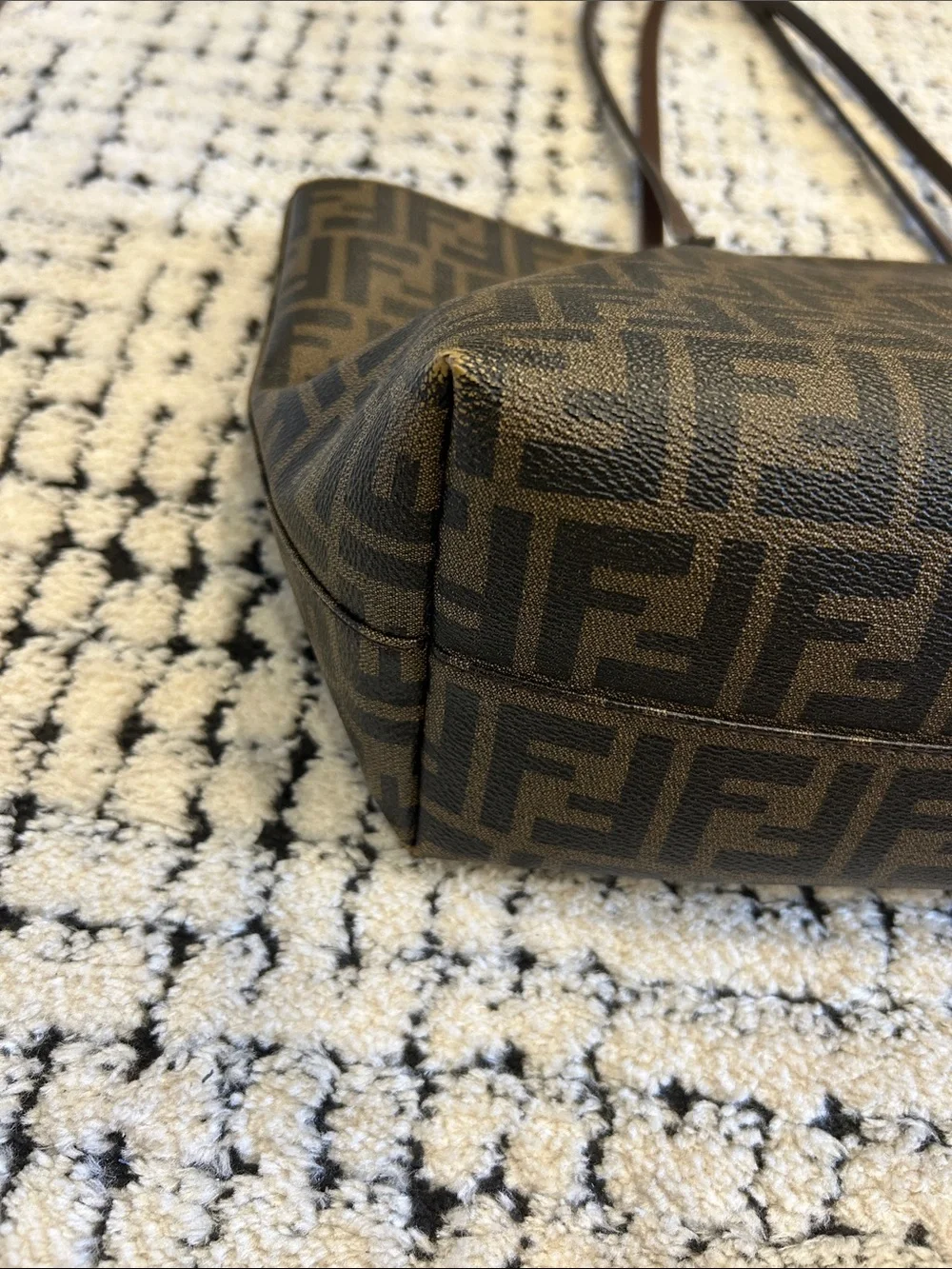 Fendi FF monogram tote bag